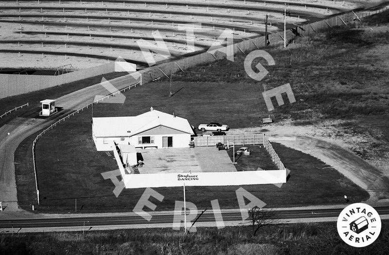 5 Mile Drive-In Theatre - Old Aerial